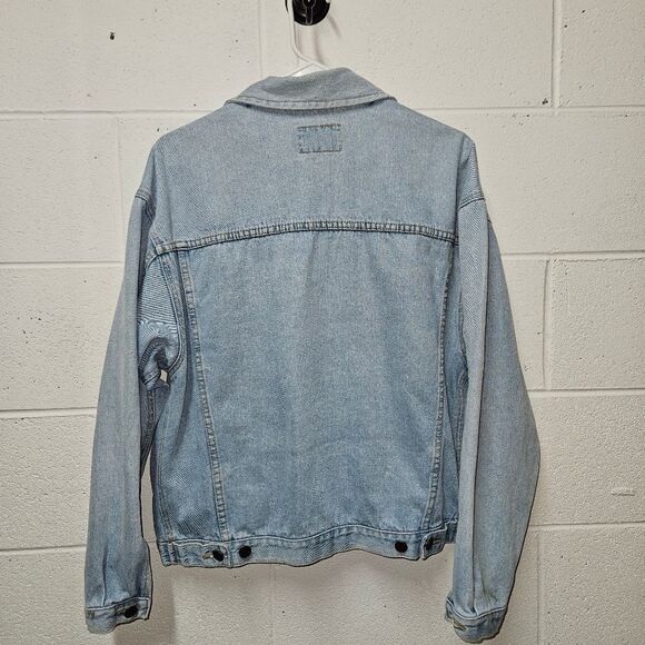 Vintage Chazzz Jean Jacket Size Large - Picture 4 of 4